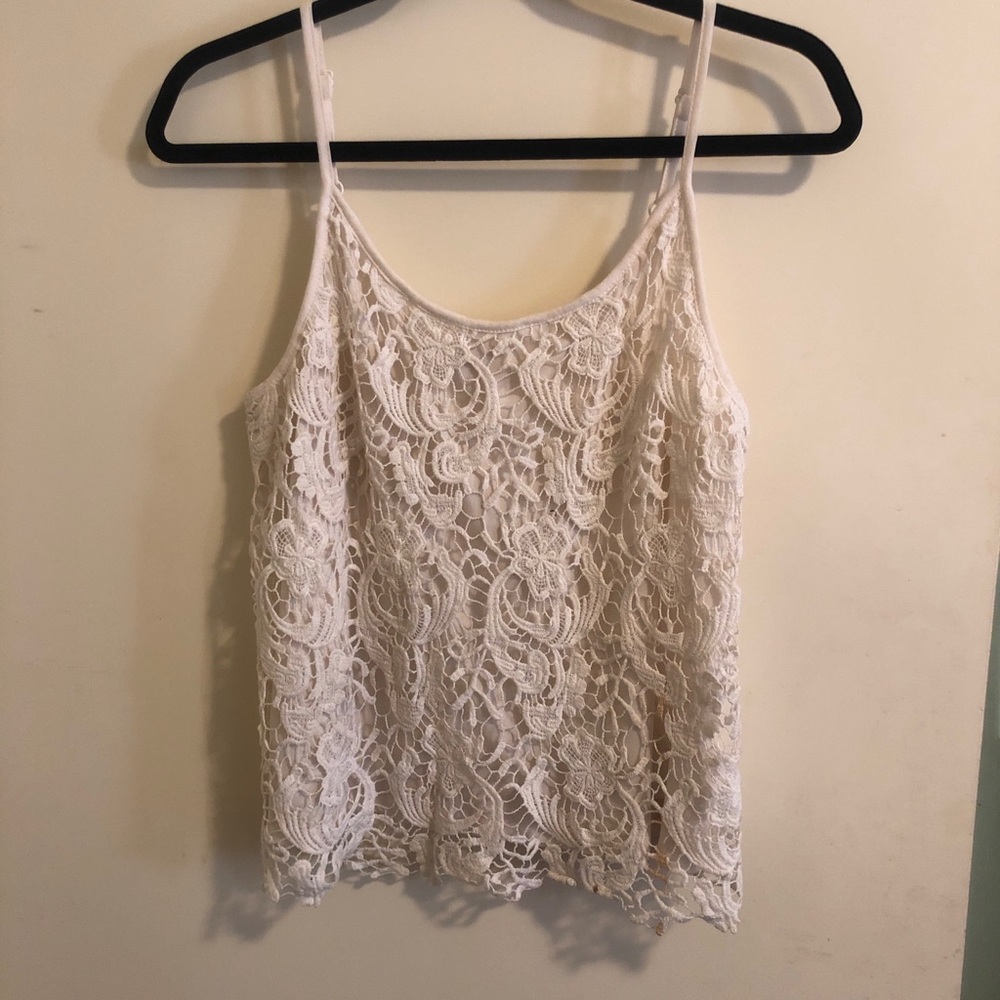 Lace tank